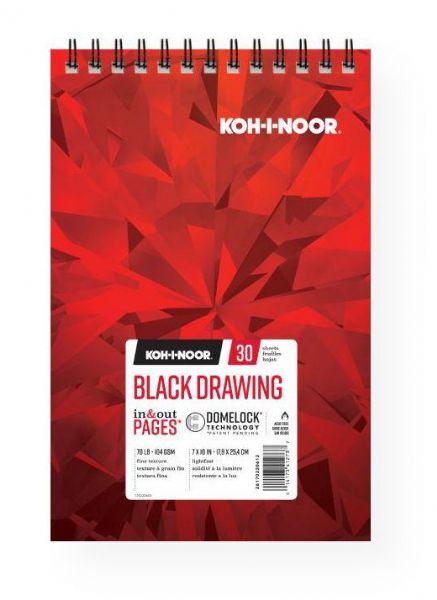Koh-I-Noor K26170220612 Black Drawing Paper 7