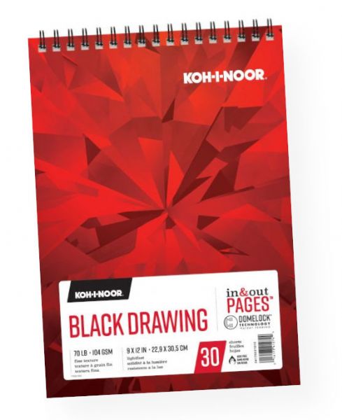 Koh-I-Noor K26170221012 Black Drawing Paper 9