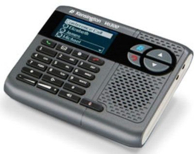 Kensington K33378US Model Vo300 USB Internet Speakerphone, Skype, Echo-canceling microphone ensures clear voice quality, Get greater call control: scan contacts, connect calls, adjust volume, switch to handsfree mode and more (K33378U K33378 K33378-US K-33378 VO-300 VO30)