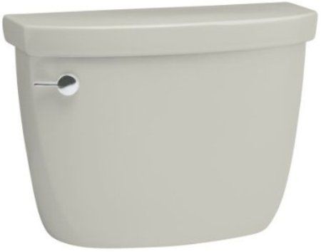 Kohler K-4634-95 Model K-4634 Cimarron Toilet Tank with Left-hand Trip Lever, Ice Grey, Combines with K-4286 Cimarron Comfort Height elongated bowl to create K-3496 Cimarron Comfort Height elongated toilet, Combines with K-4287 Cimarron Comfort Height round front bowl to create K-3497 Cimarron Comfort Height round front toilet (K463495 K4634-95 K-463495 K4634)