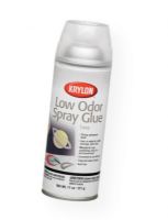 Krylon K7012 Low Odor Spray Glue; Strong, permanent bond; Goes on white for visible coverage and dries clear; Moveable for easy positioning and dries to a permanent bond; Convenient for use indoors; Cleans up with soap and water; Acid-free; 11 oz can; Shipping Weight 0.94 lb; Shipping Dimensions 2.5 x 2.5 x 8.00 in; UPC 724504070122 (KRYLONK7012 KRYLON-K7012 KRYLON/K7012 ARTWORK CRAFT) 