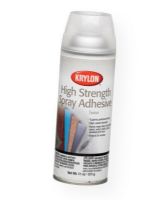 Krylon K9090 High Strength Spray Adhesive; Superior, permanent bond with high contact strength; Bonds heavyweight materials like wood, metal, plastic, glass, laminate, and more; 11 oz can; Shipping Weight 0.94 lb; Shipping Dimensions 2.5 x 2.5 x 8.00 in; UPC 724504090908 (KRYLONK9090 KRYLON-K9090 KRYLON/K9090 ADHESIVE CRAFTS) 