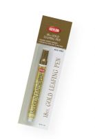 Krylon K9901 Leafing Gold Paint Pen; Premium metallic finish resembles actual plating; Use for decorative highlights on a variety of surfaces; Unique chiseled tip makes both thick and thin lines; Acid-free; Shipping Weight 0.29 lb; Shipping Dimensions 8.25 x 2.25 x 0.5 in; UPC 724504099017 (KRYLONK9901 KRYLON-K9901 KRYLON/K9901 ARTWORK CRAFTS) 