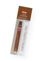 Krylon K9903 Leafing Copper Paint Pen; Premium metallic finish resembles actual plating; Use for decorative highlights on a variety of surfaces; Unique chiseled tip makes both thick and thin lines; Acid-free; Shipping Weight 0.29 lb; Shipping Dimensions 8.25 x 2.25 x 0.5 in; UPC 724504099031 (KRYLONK9903 KRYLON-K9903 KRYLON/K9903 ARTWORK CRAFTS) 