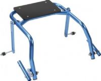 Drive Medical KA3285-2GKB Nimbo 2G Walker Seat Only, Medium, 4 Number of Wheels, 150 lbs Product Weight Capacity, Flip down seat for convenient seating, Seat folds up for standing and walking, For Nimbo 2G Lightweight Gait Trainer, Knight Blue Color, UPC 822383584126 (KA3285-2GKB KA3285 2GKB KA32852GKB) 