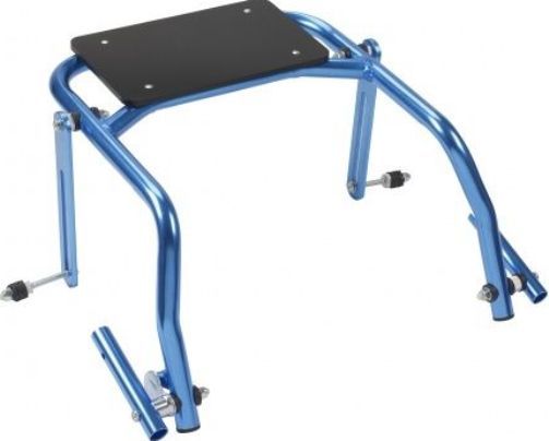 Drive Medical KA3285-2GKB Nimbo 2G Walker Seat Only, Medium, 4 Number of Wheels, 150 lbs Product Weight Capacity, Flip down seat for convenient seating, Seat folds up for standing and walking, For Nimbo 2G Lightweight Gait Trainer, Knight Blue Color, UPC 822383584126 (KA3285-2GKB KA3285 2GKB KA32852GKB)