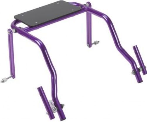 Drive Medical KA4285-2GWP Nimbo 2G Walker Seat Only, Large, 4 Number of Wheels, 190 lbs Product Weight Capacity, Flip down seat for convenient seating, Seat folds up for standing and walking, For Nimbo 2G Lightweight Gait Trainer, Wizard Purple Color, UPC 822383584164 (KA4285-2GWP KA4285 2GWP KA42852GWP)