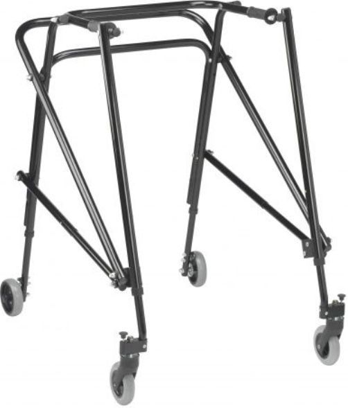 Drive Medical KA5200-2GEB Nimbo 2G Lightweight Posterior Walker, Extra Large, Aluminum Primary Product Material, 4 Number of Wheels, 41