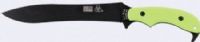 KA-BAR Knives 5701 Zombie "War" Sword Knife, 1095 Cro-Van Steel, Fixed Blade, 9-11/16" Blade length, 15-1/4" Overall length, Flat Grind, 20 Degrees Edge Angles, GFN-PA66 Handle Material, Drop Point Shape, 56-58 HRC, KA-BAR ZK Stamp, 0.188 Blade Thickness, Weight 0.95 lbs, Made in the U.S.A., UPC 617717257018 (KABAR5701 KABAR-5701 5701) 