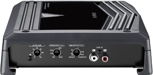 Kenwood KAC-5001PS D-Class Mono Power Amplifier, 1000W Max Power, 4 ohms 300W x 1 Rated Input Power, 2 ohms 500W x 1 Rated Input Power, Signal to Noise Ratio 100 dB, Low Pass Filter 50 - 200 Hz (-24 dB / oct.), Bass Boost 40 Hz (0 - +18 dB), Frequency Response 20Hz-200Hz (+0dB, -3dB), Input Impedance 10k ohm, CEA-2006 Compliant, UPC 019048201942 (KAC5001PS KAC 5001PS)