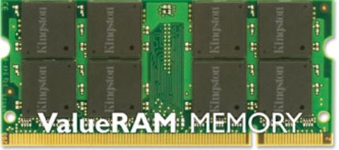 Kingston KAC-MEMG/2G DDR2 Sdram Memory Module, 2 GB Memory Size, DDR2 SDRAM Memory Technology, 1 x 2 GB Number of Modules, 800 MHz Memory Speed, DDR2-800/PC2-6400 Memory Standard, Unbuffered Signal Processing, 200-pin Number of Pins, SoDIMM Form Factor, For use with Acer-Aspire Notebooks 2930 Series, 4930 Series, 5930 Series, 7730 Series, UPC 740617137989 (KACMEMG2G KAC-MEMG-2G KAC MEMG 2G)
