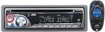 JVC KD-PDR40 Radio / CD / MP3 Player, Radio tuner - AM/FM Radio Type, 24 preset stations Preset Station Qty, 6 preset stations AM Preset Station Qty, 18 FM Preset Station Qty, Preset buttons, best stations memory, CD / MP3 CD System, CD-R Compatible, CD-RW Compatible, 50 Watts x 4 Max Output Power / Channel Qty, 20 Watts x 4 Continuous Power / Channel Qty (KD PDR40 KDPDR40)