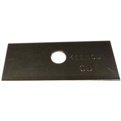 Keencut CA50-020 Tech Blades for Ultimat Futura Mat Cutter, Flexo Plate Cutter and Evolution3 Rocker Head Tool (Box of 100); Choice of 4 blade types; Used for the Ultimat Futura Mat Cutter, Flexo Plate Cutter and Evolution3 Rocker Head Tool; A double-ground or single-ground edge; Cuts harder boards; Box of 100; Durable material; Dimensions: 3 x 1 x 4 in; Weight: 0.6 pounds (KEENCUTCA50020 KEENCUT CA50-020 BLADES) 