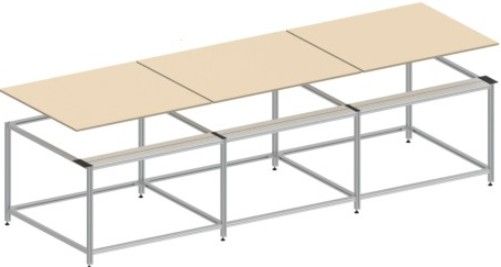 Keencut SFB360 Evolution3 SmartFold Bench To Fit Evolution3 E3SF360 SmartFold 360 Cutter; Proteus construction method; Adjustable Feet; Standard Cantilever system; Flexible worktop; Stable and secure; Allows the use of extended worktop; Dimensions: 71