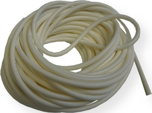 Keencut SILWR Round Shaped Silicone Cord, White; Pack size is 32 ft.; Made out of silicone; Fits most cutter bars and some discontinued models: Evolution E2, Javelin Integra, Javelin Series; Dimensions 5 x 1 x 8 in.; Weight: 0.3 pounds (KEENCUTSILWR KEENCUT-SILWR KEENCUT SILWR)