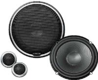 Kenwood KFC-P709PS Performance Series 6.5" Component Speaker System, 280W Peak Power Handling, 80W Impedance 4 ohms Rated Input Power, PP Cone with Diamond Array Pattern, Advanced Crossover Network, 6-1/2" Injection PP Cone Woofer, 1" Soft Dome Tweeter, Sensitivity 86 dB/W/m, Frequency Response 63 Hz - 24k Hz, UPC 019048187550 (KFCP709PS KFC P709PS KF-CP709PS KFCP-709PS) 