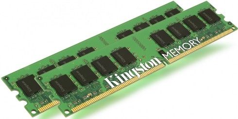 Kingston KFJ-BX667K2/4G DDR2 SDRAM Memory Module, DDR2 SDRAM Technology, 4 GB - 2 x 2 GB Storage Capacity, FB-DIMM 240-pin Form Factor, 667 MHz - PC2-5300 Memory Speed, ECC Data Integrity Check, Fully buffered RAM Features, 2 x memory - FB-DIMM 240-pin Compatible Slots, For use with Fujitsu PRIMERGY BX620 S3, RX200 S3, UPC 740617094763 (KFJBX667K24G KFJ-BX667K2-4G KFJ BX667K2 4G)