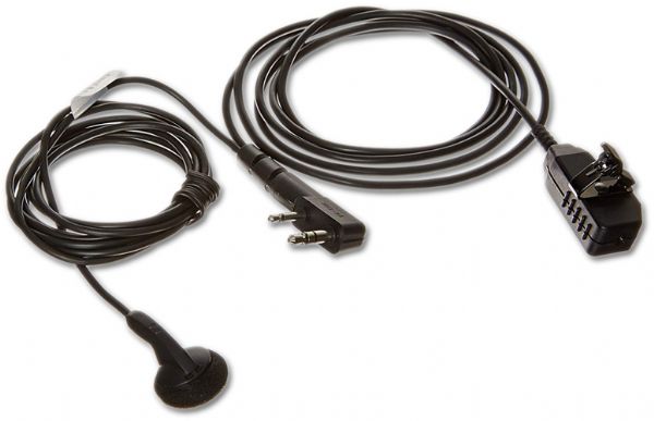 Channelgistix KHS-23 Kenwood 2-Wire Cell-Style Earbud Clip/PTT Palm Microphone; Made of a plastic and metal material; Ear bud fits in right or left ear; 2-Wire earbud with foam cushion; In line push-to-talk (PTT) Microphone; VOX ready; UPC 019048146083 (CHANNELGISTIXKHS23 CHANNELGISTIX-KHS23 CHANNELGISTIX KHS23 KHS 23 KHS-23 KENWOOD)