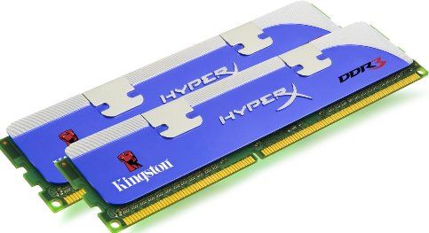 Kingston KHX1333C7D3K2/2GX HyperX DDR3 SDRAM Memory Module, 2 GB - 2 x 1 GB Storage Capacity, DDR3 SDRAM Technology, DIMM 240-pin Form Factor, 1333 MHz - PC3-10600 Memory Speed, CL7 , 7-7-7-20 Latency Timings, Non-ECC Data Integrity Check, 128 x 64 Module Configuration, 1.7 V Supply Voltage, Gold Lead Plating, 2 x memory - DIMM 240-pin Compatible Slots, UPC 740617161472 (KHX1333C7D3K22GX KHX1333C7D3K2- 2GX KHX1333C7D3K2 2GX)