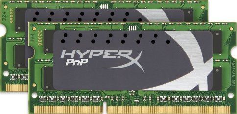 Kingston KHX1600C9S3P1K2/4G HyperX DDR3 SDRAM Memory Module, 4 GB - 2 x 2 GB Storage Capacity, DDR3 SDRAM Technology, SO DIMM 204-pin Form Factor, 1600 MHz - PC3-12800 Memory Speed, CL9 Latency Timings, Non-ECC Data Integrity Check, 256 x 64 Module Configuration, 1.5 V Supply Voltage, Gold Lead Plating, 2 x memory - SO DIMM 204-pin Compatible Slots, UPC 740617187427 (KHX1600C9S3P1K24G KHX1600C9S3P1K2-4G KHX1600C9S3P1K2 4G)