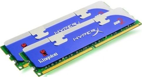 Kingston KHX6400D2LLK2/2G Hyperx DDR2 Sdram Memory Module, 2 GB Memory Size, DDR2 SDRAM Memory Technology, 2 x 1 GB Number of Modules, 800 MHz Memory Speed, DDR2-800/PC2-6400 Memory Standard, Non-ECC Error Checking, Unbuffered Signal Processing, 240-pin Number, UPC 740617090970 (KHX6400D2LLK22G KHX6400D2LLK2-2G KHX6400D2LLK2 2G)