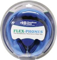 HamiltonBuhl KIDS-BLU Flex-Phones Foam Headphones, Blue, Recommended for children ages 3 and up, 3.5mm stereo plug, 30 mm Drivers, Impedance 32 ohms, Frequency Response 20-20000Hz, Sensitivity 82d B +- 3d B, 4 feet Cord Length, Dimensions 7x8x2.5, Weight 0.35 lbs., UPC 681181621514 (HAMILTONBUHLKIDSBLU KIDSBLU KIDS BLU) 