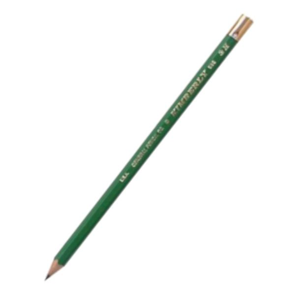 Kimberly 525G-3H Drawing Pencil 3H, 12 Box; These pencils feature all California wood casings incense cedar; Specially easy for sharpening; The non porous leads create dense, opaque lines and sharpen into extra long, durable points; Each pencil is finished in dark green with degree clearly stamped; Dimensions 7.25
