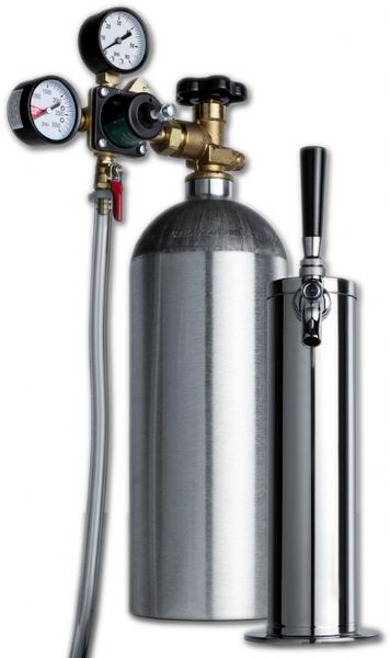 Summit KITCF Tapping Equipment With Nitrogen Tank To Serve Cold Brew 
