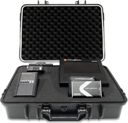 Atlona KIT-PROHD3 Custom Installation Testing Kit, HDMI Signal Generator, 7-inch HDMI/VGA/Component Monitor, HDMI EDID Emulator, 4 hour Battery for the Monitor and custom carrying case, UPC 846352002893, Weight 12.4 Lbs (KITPROHD3 KIT PROHD3 ATLONA KIT-PROHD3)