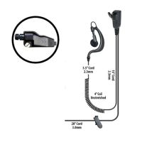 Klein Electronics BodyGuard-K2 Split Wire Kit, The bodyguard radio comes with adjustable earloop split-wire security kit for left or right ear usage, The earpiece cord includes a built in microphone with a push to talk button, Steel clothing clip, Ideal for use by security workers, UPC 853171000658 (KLEIN-BODYGUARD-K2 BODYGUARD-K2 KLEINVBODYGUARD2 SINGLE-WIRE-EARPIECE) 