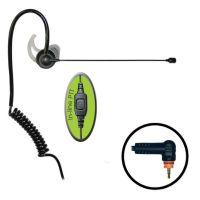 Klein Electronics Comfit-M8 Noise Canceling Boom Microphone Earpiece, The boom microphone earpiece connector has a noise canceling boom with a built-in flat PTT button, It comes with 3 custom silicone eartip included, Adjustable earloop, Microphone is lightweight and contours the face, UPC 865322000363 (KLEIN-COMFIT-M8 COMFIT-M8 KLEINCOMFITM8 MICROPHONE) 