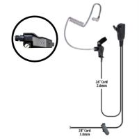 Klein Electronics Signal-K2 Split Wire Kit, The Signal radio comes with split-wire security kit, A detachable audio tube at the end has an eartip to fit either the left or right ear, The earpiece cord includes a built in microphone with a push to talk button, It has clothing clip, Ideal for use by security workers, UPC 898609002316 (KLEIN-SIGNAL-K2 SIGNAL-K2 KLEINSIGNALK2 SINGLE-WIRE-EARPIECE) 