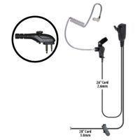 Klein Electronics Signal-TC700 Split Wire Kit, The Signal radio comes with split-wire security kit, A detachable audio tube at the end has an eartip to fit either the left or right ear, The earpiece cord includes a built in microphone with a push to talk button, It has clothing clip, Ideal for use by security workers, UPC 854807007577 (KLEIN-SIGNAL-TC700 SIGNAL-TC700 KLEINSIGNALTC700 SPLIT-WIRE-EARPIECE) 