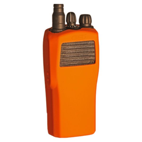 Klein Electronics Silicone-CP200-O Radio Grips Orange Case for Motorola CP200 Radio, The radio grips silicone cases is easy on grip, Allows your radio to be charged without removing the case, The silicon cases are useful in dusty environments while providing no slip grip, Case keeps your radio clean and protected from surface scratches and every day wear and tear, UPC 898609002491 (KLEIN-SILICONE-CP200-O CP200-O KLEINSILICONE CASE)
