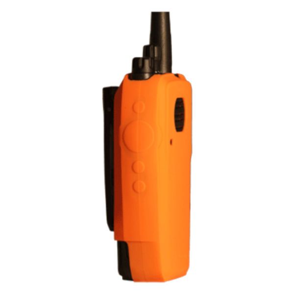 Klein Electronics Silico-XPR-O Radio Grips Orange Silicone Carry Case for Motorola XPR6350 Radios, The radio grips silicone cases is easy on grip, Allows your radio to be charged without removing the case, The silicon cases are useful in dusty environments while providing no slip grip, Case keeps your radio clean and protected from surface scratches and every day wear and tear, UPC 898609002736 (KLEIN-SILICO-XPR-O XPR-O KLEINSILICO CASE)