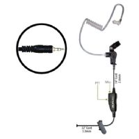 Klein Electronics Star-M2 Single Wire Earpiece, Unique 1wire earpiece with in line PTT button and microphone, Clear quick disconnect audio tube and clothing clip, Adjustable for left or right ear usage, Eartips included, Acoustic Tube, In-Line PTT, UPC 853171000993 (KLEIN-STAR-M1-BR STAR-M1-BR KLEINSTARM1BR SINGLE-WIRE-EARPIECE) 