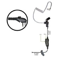 Klein Electronics Star-TC700 Single Wire Earpiece, Unique 1wire earpiece with in line PTT button and microphone, Clear quick disconnect audio tube and clothing clip, Adjustable for left or right ear usage, Eartips included, Acoustic Tube, In-Line PTT, UPC 689407528005 (KLEIN-STAR-TC700 STAR-TC700 KLEINSTARTC700 SINGLE-WIRE-EARPIECE) 