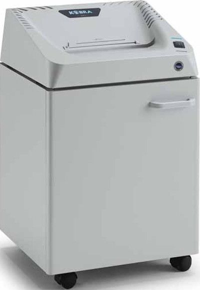 Kobra 2401C2 Model 240.1 C2 Kobra Auto Oiler Cross Cut Shredder; A shredder that has the ability to shred papers, credit cards and films; Shreds up to 10-12 sheets at a speed of 8 ft. per min into 3/32