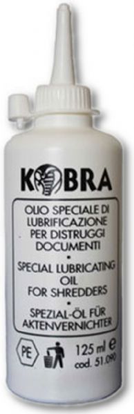 Kobra SO1032 Model SO-1032 Shredder Oil, Special Lubricating Oil for Kobra Shredders, 7 oz of content, UPC KOBRASO10322 (KOBRASO1032 KOBRA-SO1032 KOBRA SO1032)