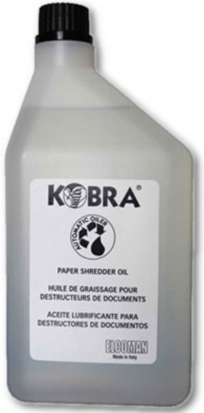 Kobra SO1532 Model SO-1532 Shredder Oil, Special Lubricating Oil for Kobra Shredders, 1 qt of content, UPC KOBRASO1532 (KOBRASO1532 KOBRA-SO1532 KOBRA SO1532)