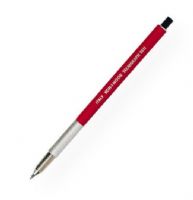 Koh-I-Noor 5611 Technigraphic Lead Holder; Features a classic red barrel and knurled metal finger grip; Takes a wide range of lead diameters; Assorted color-coded push buttons for lead degree identification; Shipping Weight 0.06 lb; Shipping Dimensions 6.00 x 0.5 x 0.5 in; UPC 014173278685 (KOHINOOR5611 KOHINOOR-5611 TECHNIGRAPHIC-5611 DRAWING) 