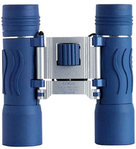 Konus 2034 Binocular CF - Blue rubber - Silver metal - Clamshell packing (2034, CENTURY 10x25)