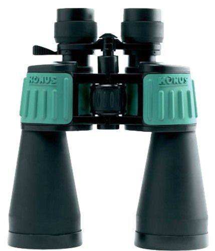 Konus 2109 Zoom Binocular - Central focus - Green rubber (2109, KONUSVUE-ZOOM 10-30x60)