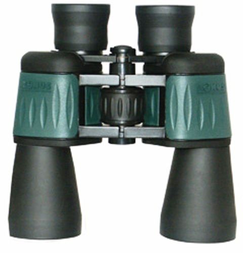 Konus 2382 GREEN LIFE 10x50 W.A. Binoculars, Ruby-coated optics, Wide angle (8x40 10x50), Field Of View @ 100 Yards 366 ft. (KONUS2382 KONUS-2382 GREENLIFE GREEN-LIFE)