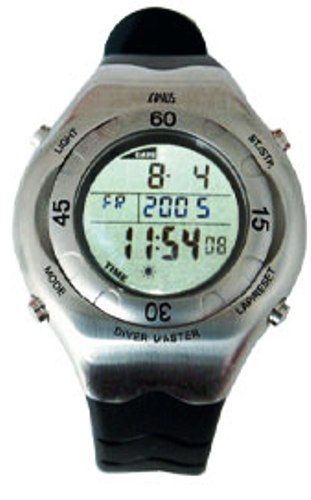 Konus 4415 DEEPMAN Watch for Scuba Divers; Electronic measurer of depth with resolution of the depth of 10 cm resistant until 100m count down alarm cronografo (KONUS4415 KONUS-4415 DEEP-MAN) 