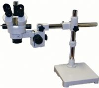 Konus 5424 model Crystal-Pro Microscope with Geared Table Stand, Trinocular head, Two WF 10x wide field eyepieces, Zoom objectives from 0,7 to 4,5x, Inter pupillary distance regulation, dioptric regulation, Zoom handles on both sides, Universal stand with regulable arm, Voltage, adapter for fixing to microscope (KONUS5424 KONUS 5424 KONUS-5424 CrystalPro Crystal Pro Crystal-Pro) 