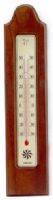 Konus 6209 Indoor Wooden Thermometer (-30+50°C) (22x6.5), Oak Color - Set 8 Pcs. (KONUS6209 KONUS-6209 WOOD)  