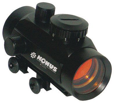 Konus 7243 Red Dot sight for riflescopes-diam. 40mm (7243, RED DOT-40)