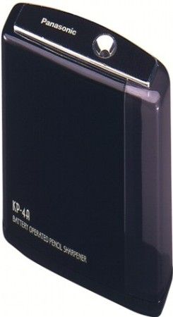 Panasonic Kp006 Pinpoint Desktop Battery-operated Pencil Sharpener Black/red for sale online