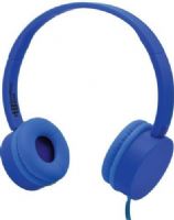 HamiltonBuhl KP-BLU Blue Kidz Phonz Headphone, 40mm Neodymium driver diameter, Frequency response 20-20KHz, Impedance 32 Ohm+/-15%, Sensitivity 108+/-3DB, 20mW Rated power input, 30mW Maximum power input, 3.5mm Plug, Pure stereophonic sound, Comfortable wearing, Swivel ear cup, UPC 681181621224 (HAMILTONBUHLKPBLU KPBLU KP BLU) 